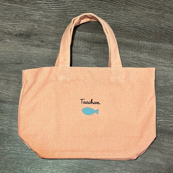 Genki Kitten Cat Tote Bag ❘ Travel Bag ❘ Causal Bag ❘ 2-Handle Bag ❘ AnimalPrint - Picture 2 of 5